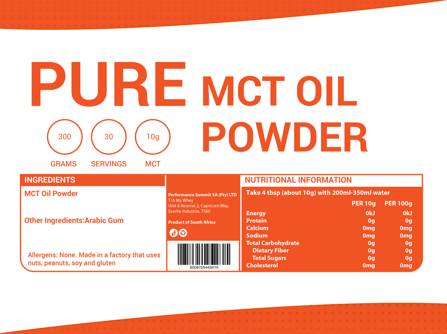 MCT Oil Powder