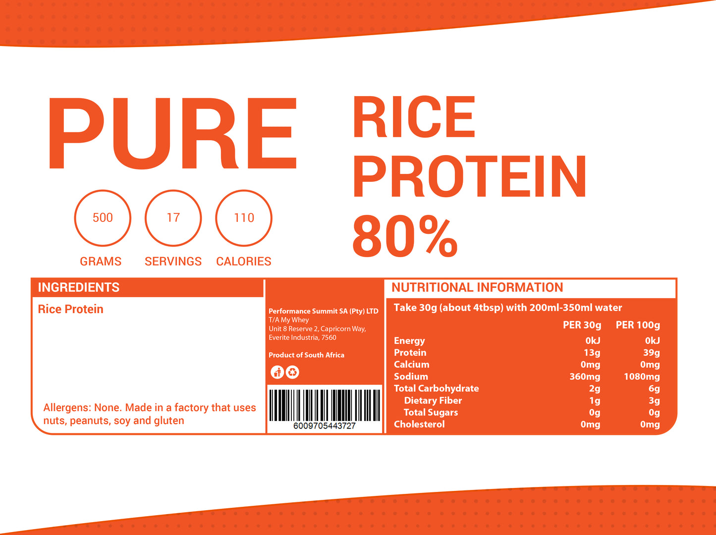 Rice Protein 80%
