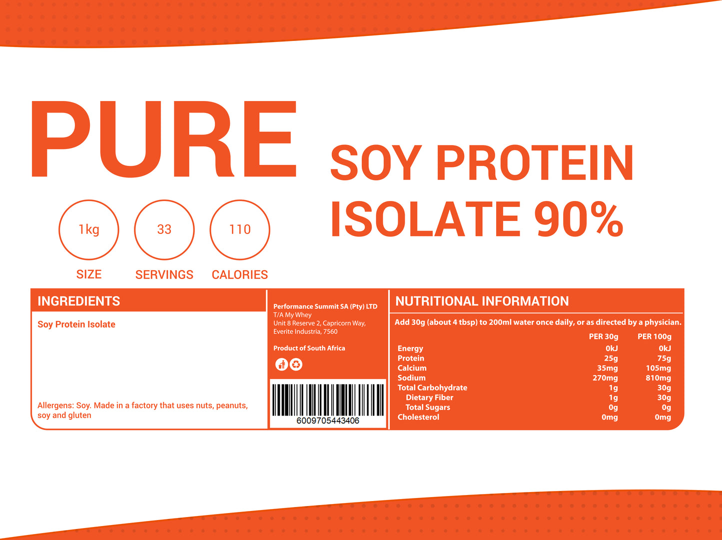 Soy Protein Isolate 90%