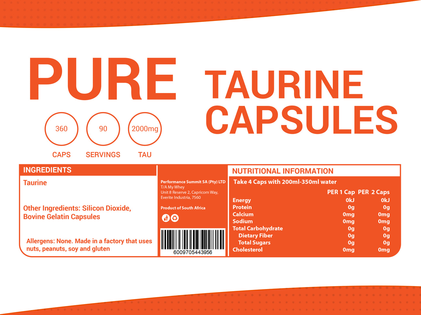 Taurine Powder