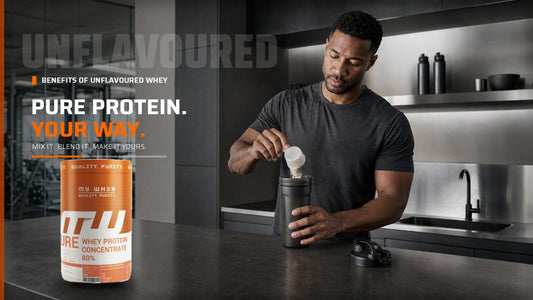 The Benefits of Unflavoured Whey Protein: A Guide to Purity and Versatility