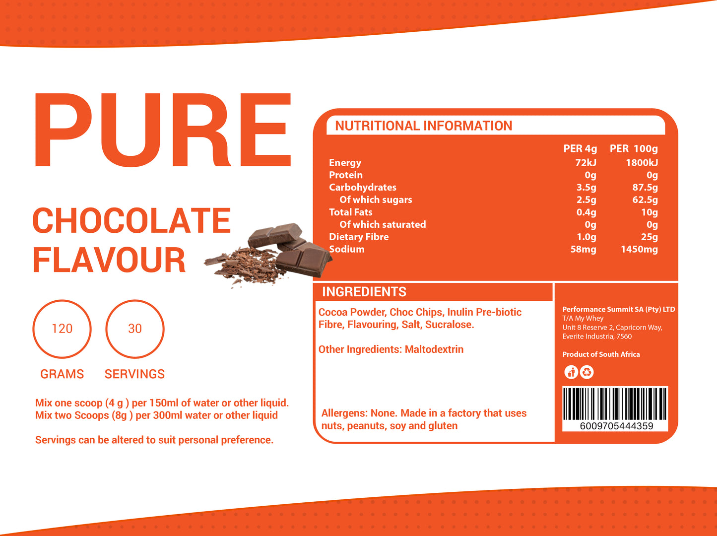 Chocolate Flavour System 120g