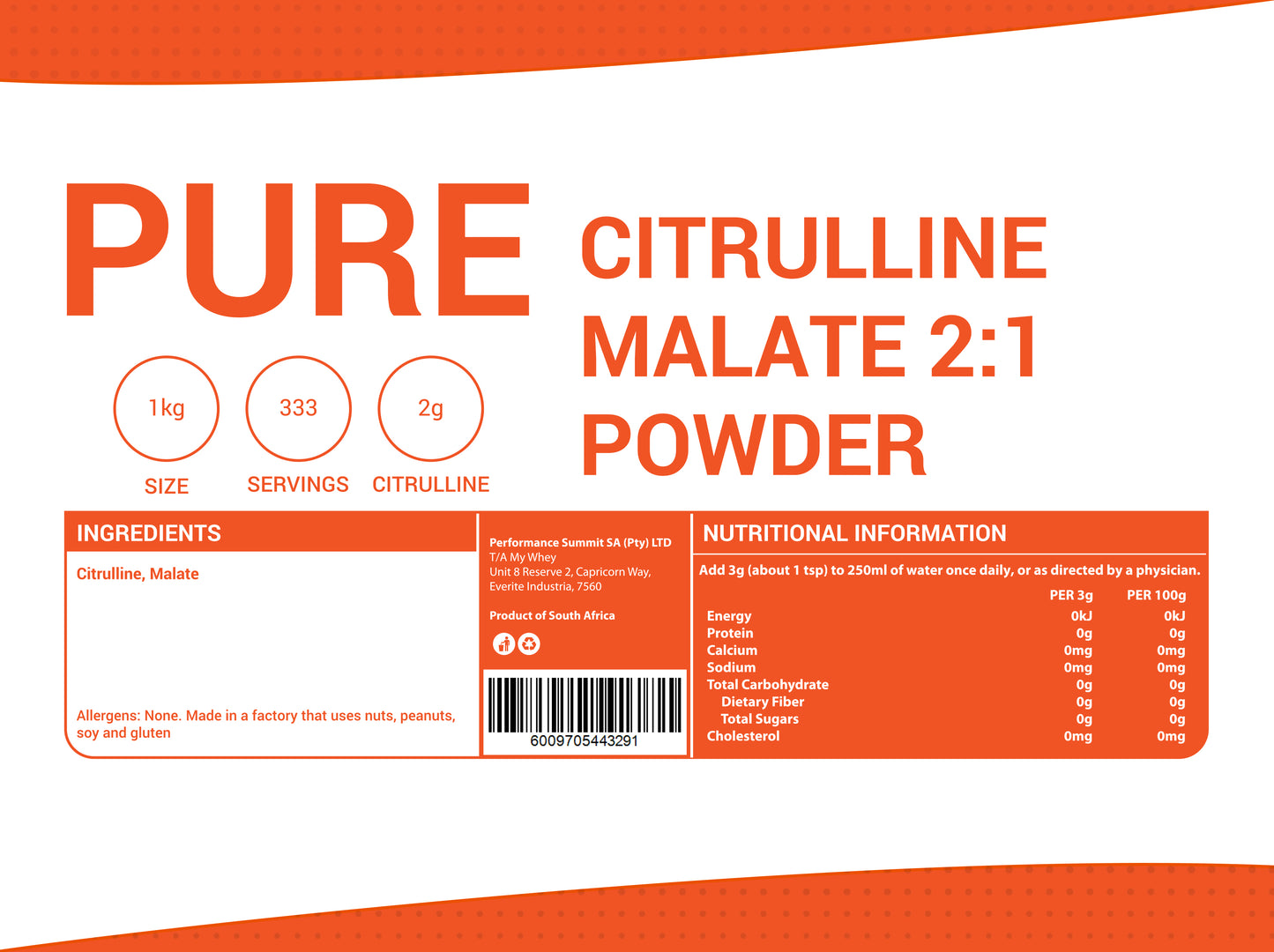 Citrulline Malate 2:1