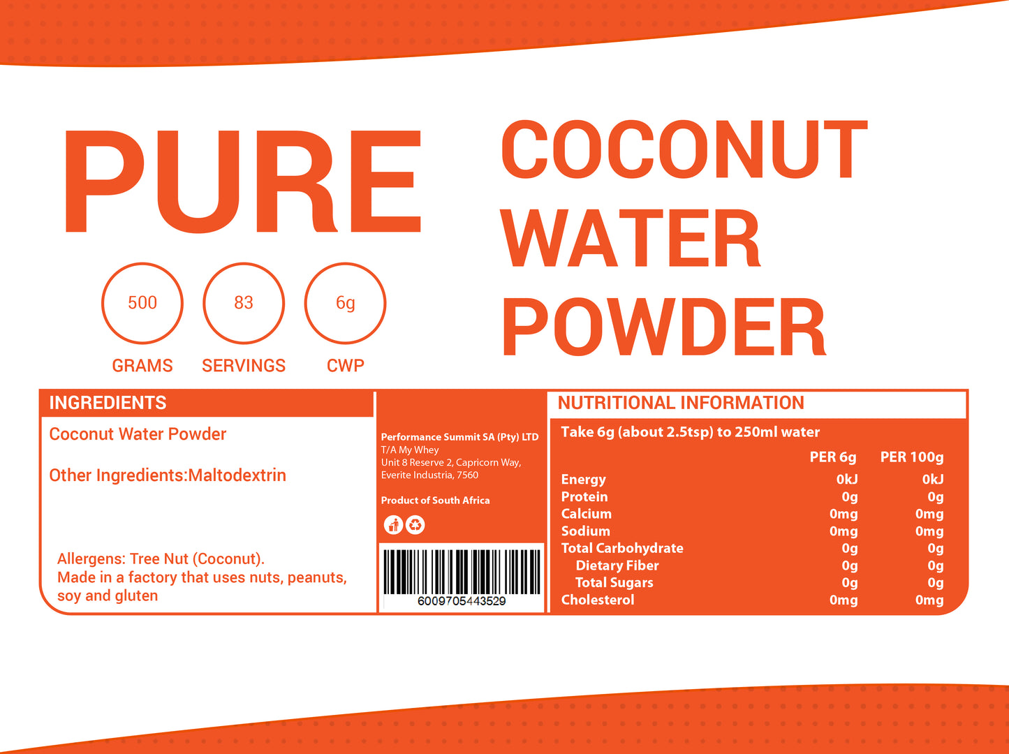 Coconut Water Powder