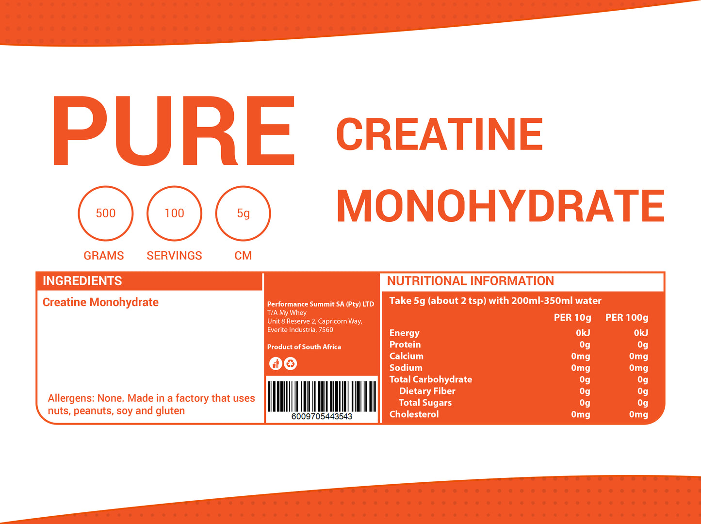 Creatine Monohydrate