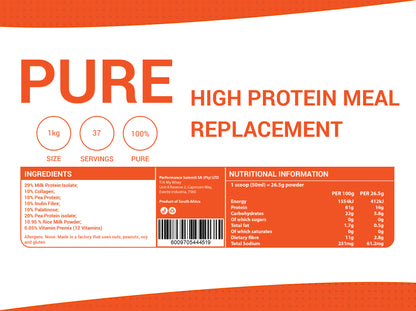 High Protein Meal Replacement