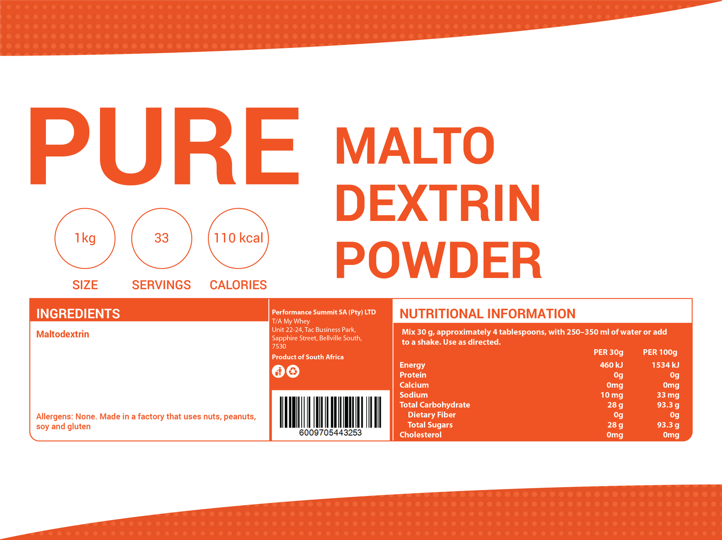 Maltodextrin Powder