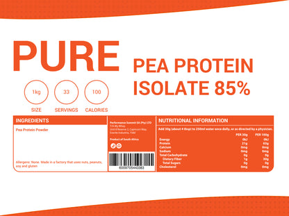 Pea Protein Isolate 85%