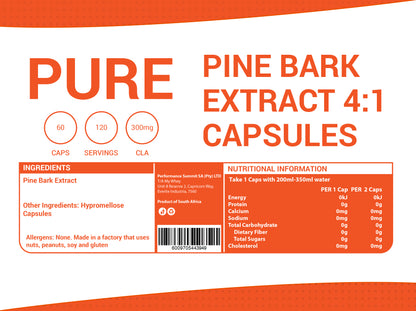 Pine Bark Extract 4:1 60 Caps