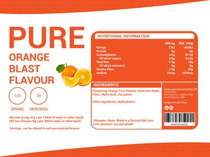 Orange Flavour System 120g