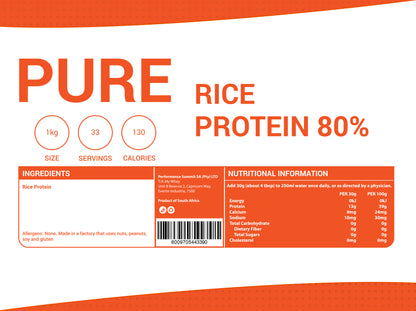 Rice Protein 80%