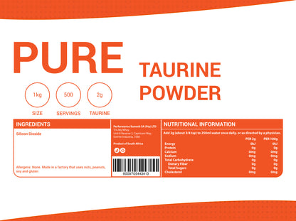 Taurine Powder