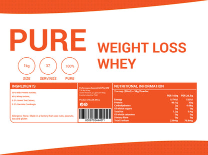 Weight Loss Whey Unflavoured